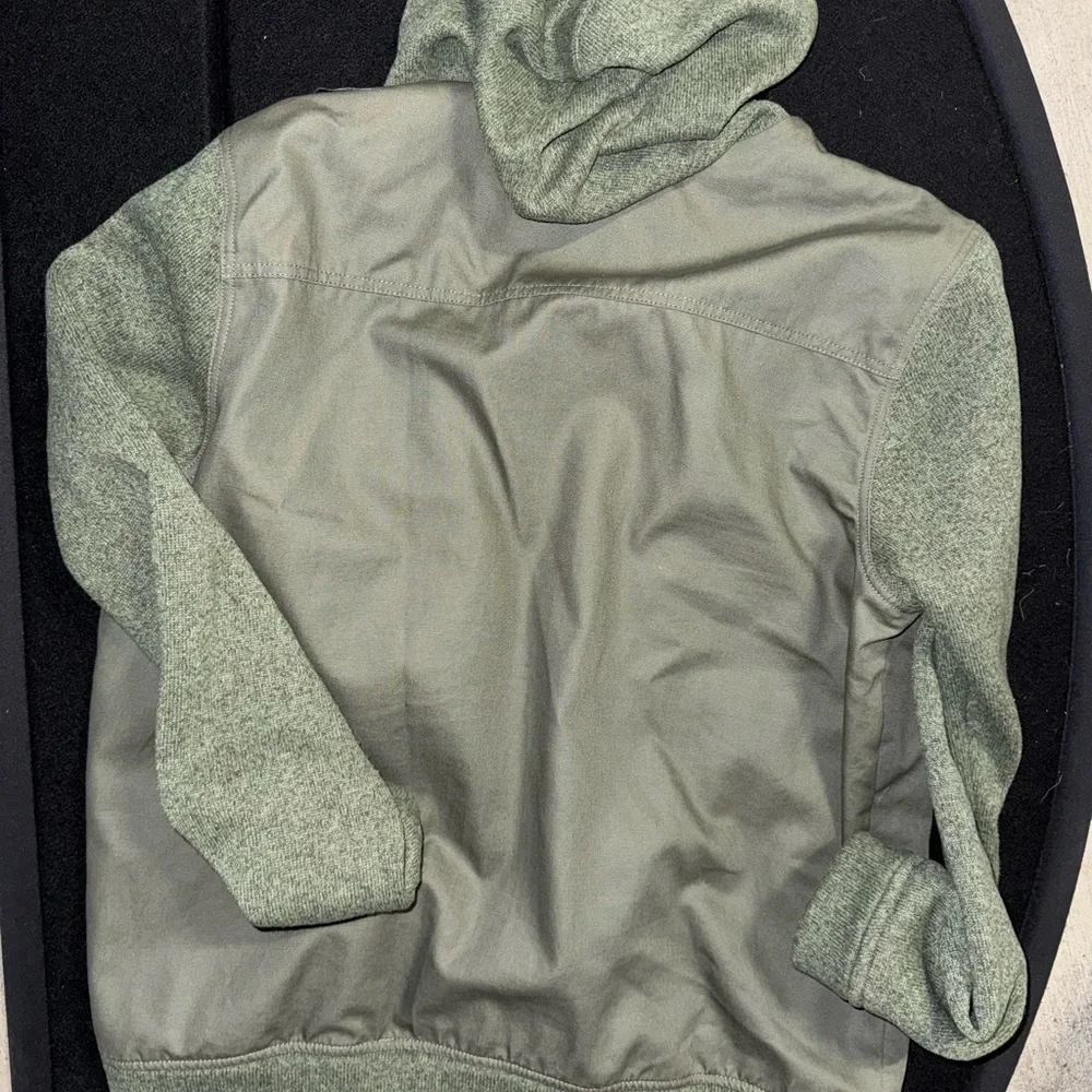 Patagonia Olive Better Sweater Hybrid Hoody Jacket size Large mens - Picture 5 of 5